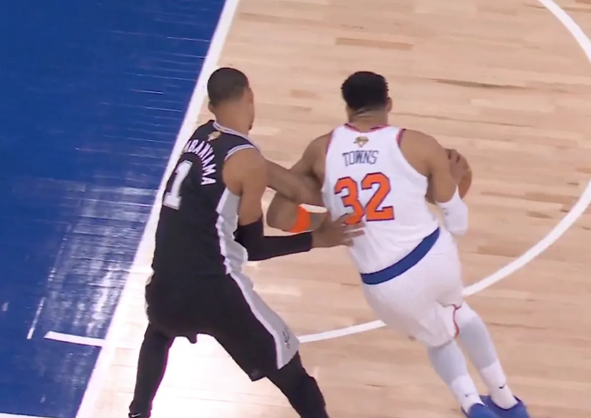 Knicks quickly meltdown after controversial foul calls in NBA Finals Game 4 against Spurs