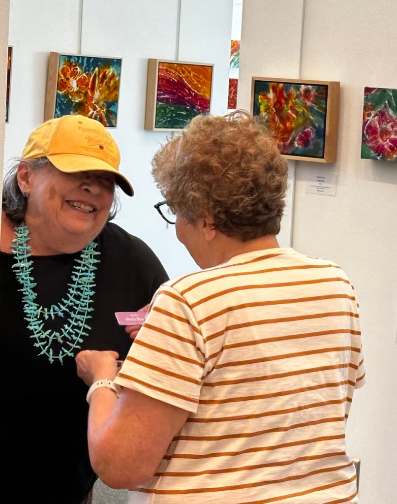 Last Chance To See Gloria Sharp’s Batik Exhibit Is Wednesday, June 10 – Los Alamos Reporter