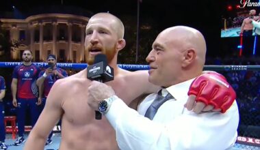 Bo Nickal Shouts Out Trump, His Balls, After Knockout Win At White House