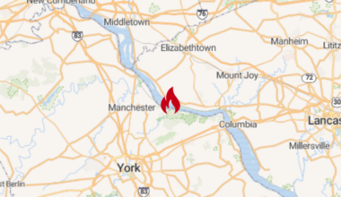 Crews tackle roof fire at Perdue AgriBusiness plant in Lancaster County, Pa.