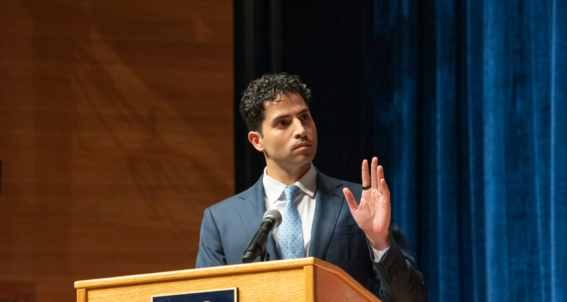 Last year, Manny Rutinel had different positions on healthcare, student debt, fracking