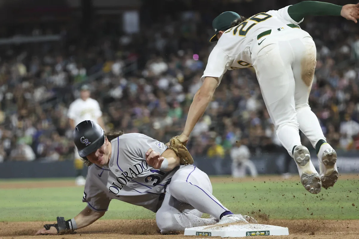 A’s Win Fourth Straight, Beat Rockies 7-5