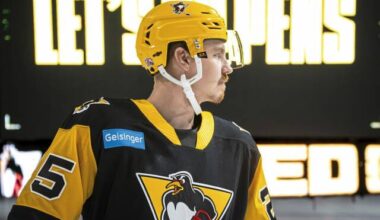 Penguins lose defenseman Sebastian Aho, who signs in Sweden