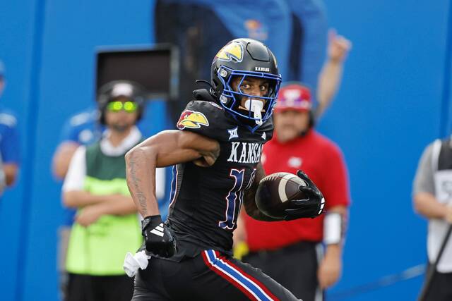 Steelers sign Pine-Richland grad, Kansas receiver Levi Wentz