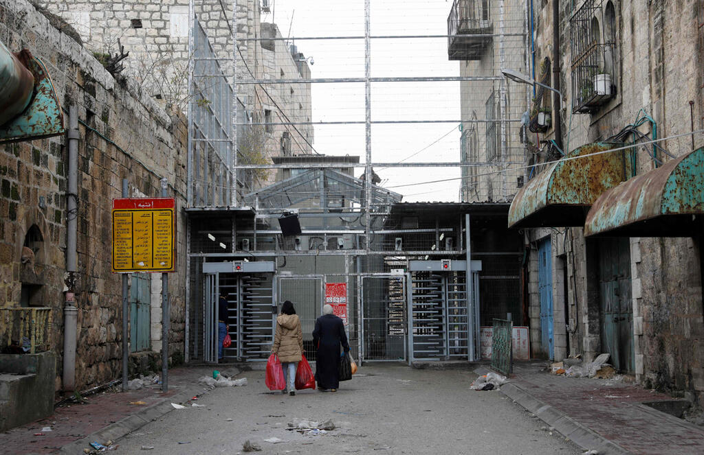 Hebron (Photo: AFP) יהודה ושומרון העיר חברון