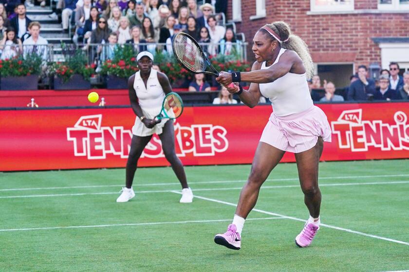 Serena Williams pivots quickly to new playing partner for Berlin Open next week