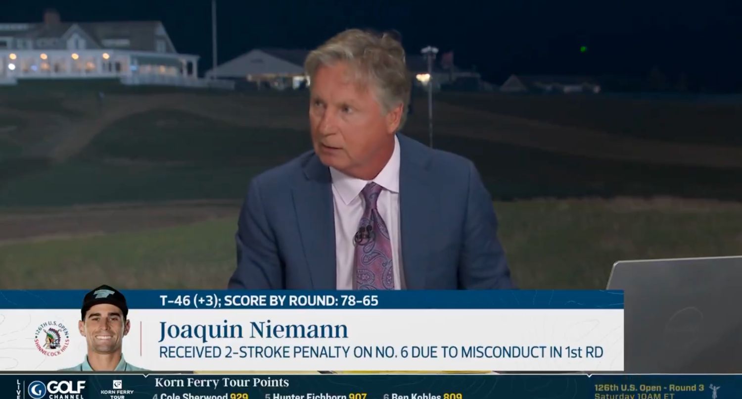 Brandel Chamblee laments modern golfers' lack of composure