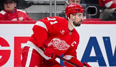 Report: Dylan Larkin Requests Trade to Dallas Stars