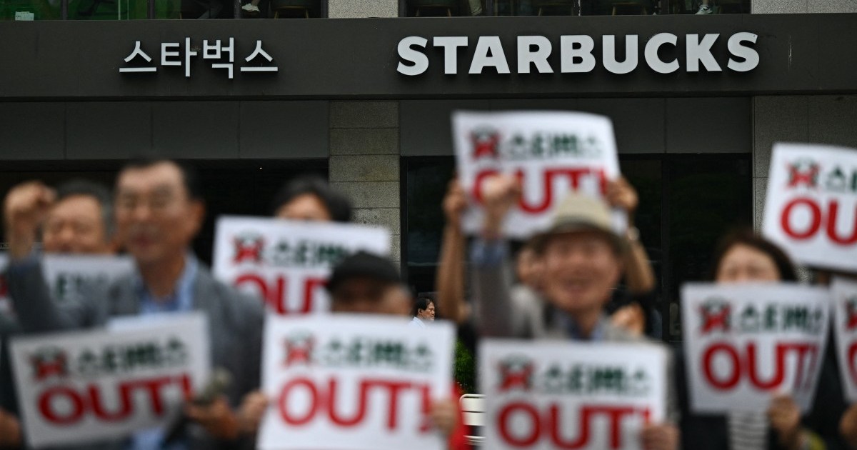 Starbucks Korea to shut stores for history training after ‘Tank Day’ furore | Business and Economy
