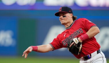 Rookie Travis Bazzana’s career night leads Guardians to 8-1 win over Astros