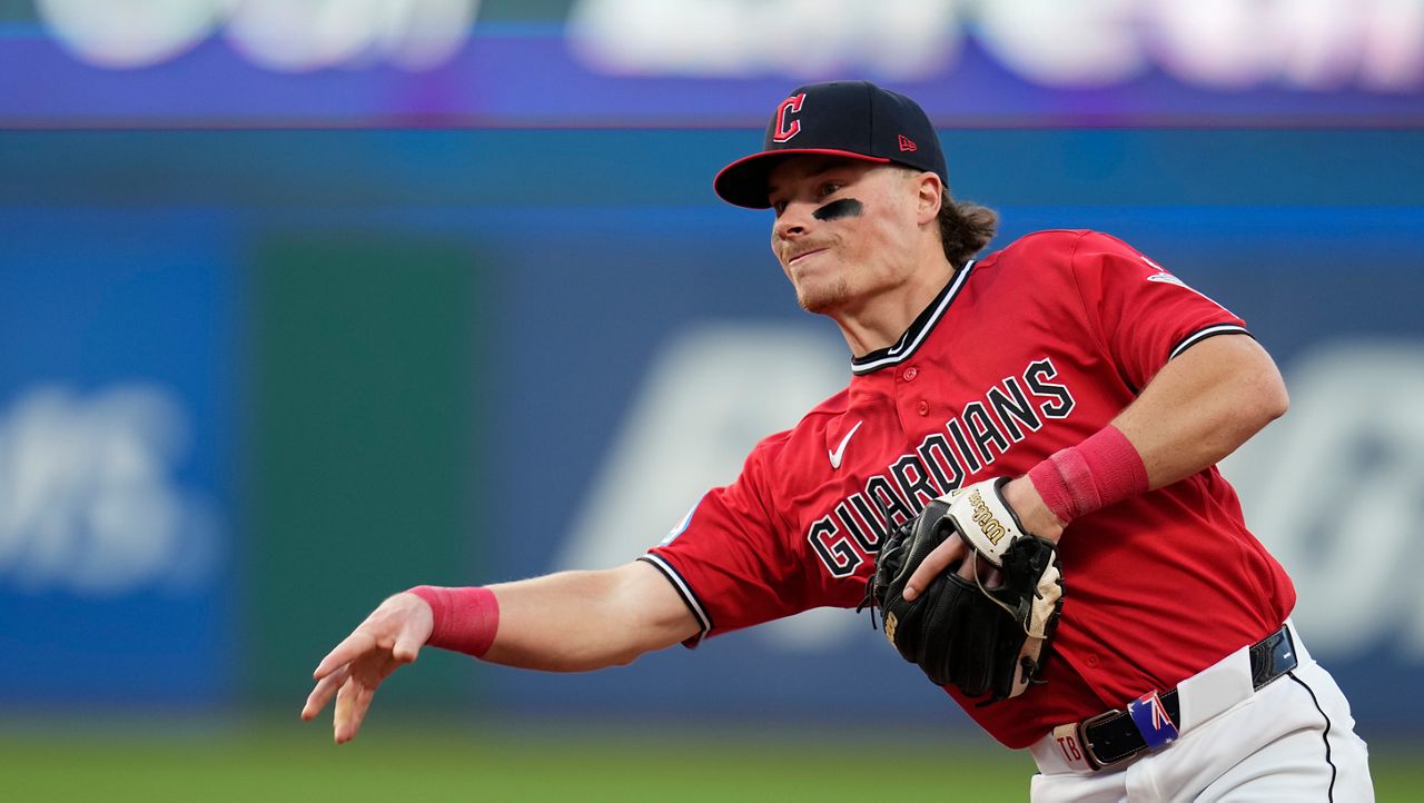 Rookie Travis Bazzana’s career night leads Guardians to 8-1 win over Astros
