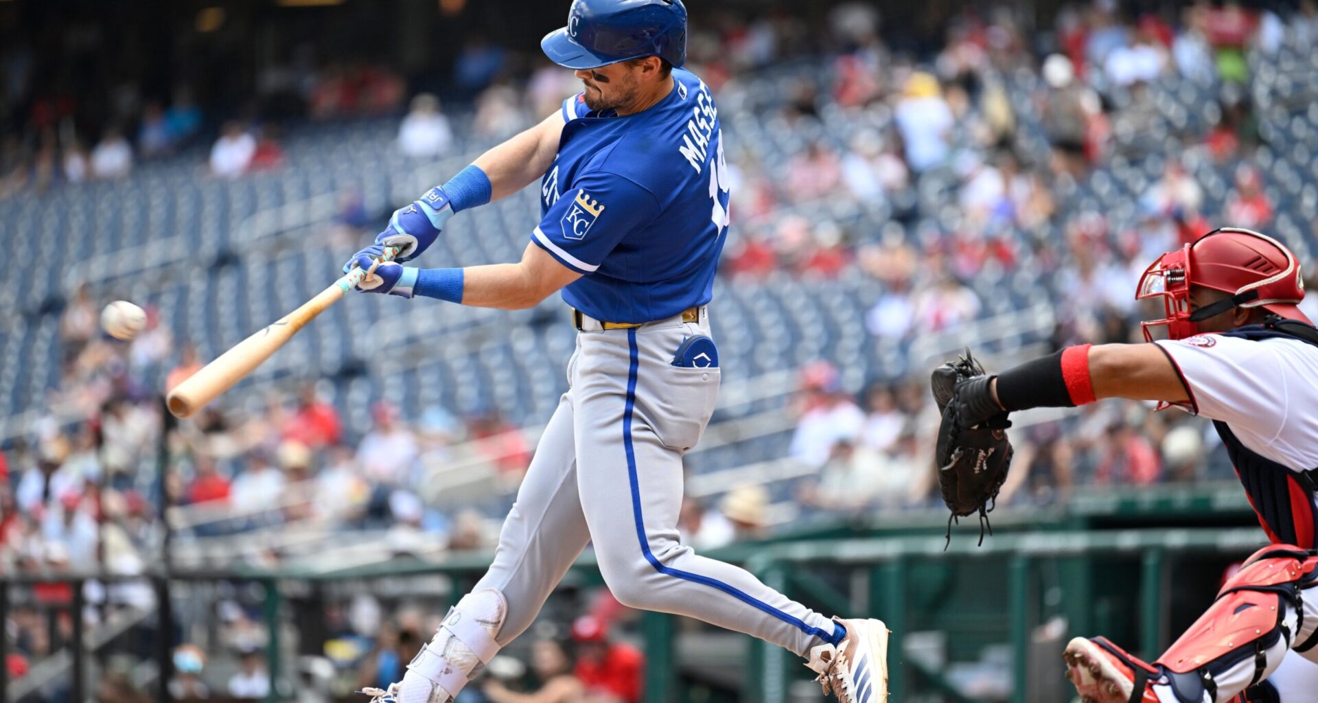 Avila rebounds, taking a shutout into the 6th as the Royals beat Washington 6-2 to avoid a sweep