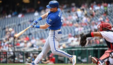 Avila rebounds, taking a shutout into the 6th as the Royals beat Washington 6-2 to avoid a sweep