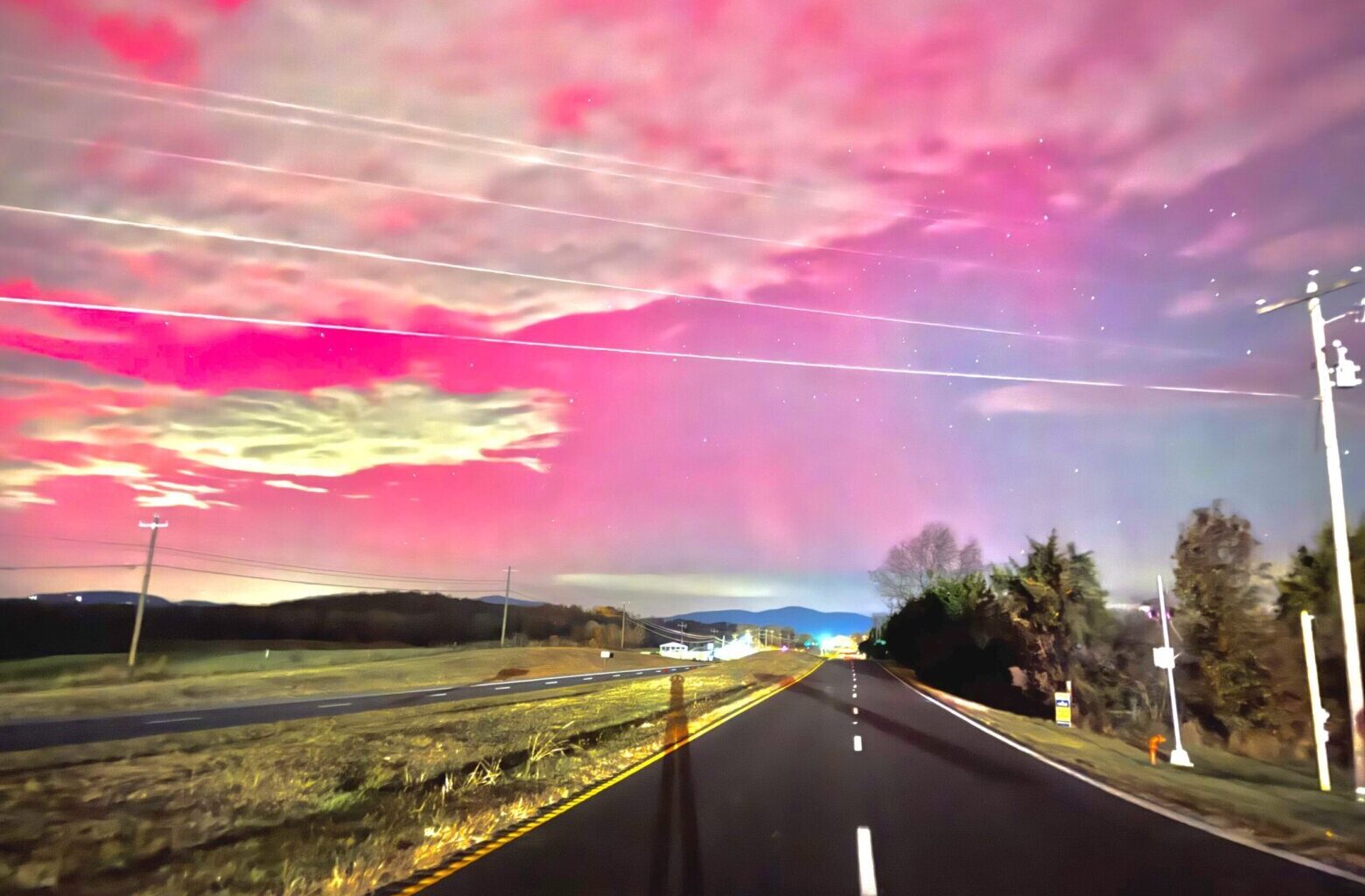 Potential northern lights and planetary sights in DC region Thursday