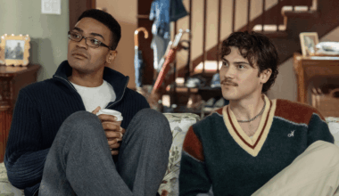 Owen Thiele and Jack Innanen in 'Adults' season one.