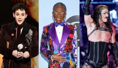 Ali Louis Bourzgui, Andre De Shields and Luke Evans in 'Richard O’Brien’s The Rocky Horror Show.'