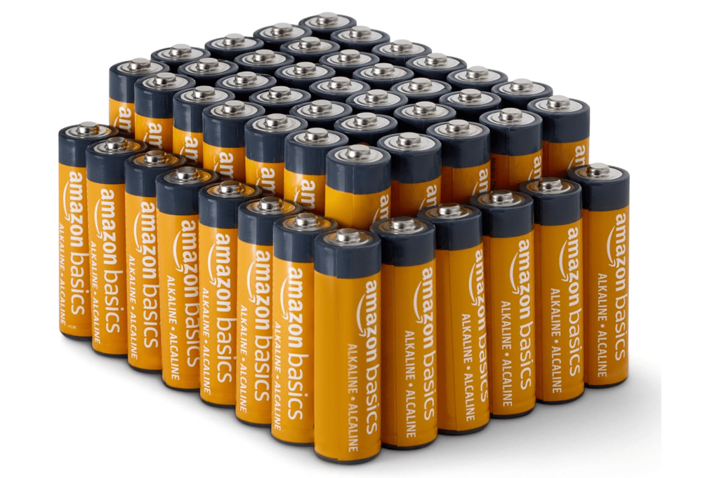 Amazon Basics AA Alkaline High-Performance Batteries (48-Pack)