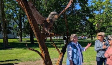 Alpena begins sestercentennial celebration with two sculpture dedications | News, Sports, Jobs