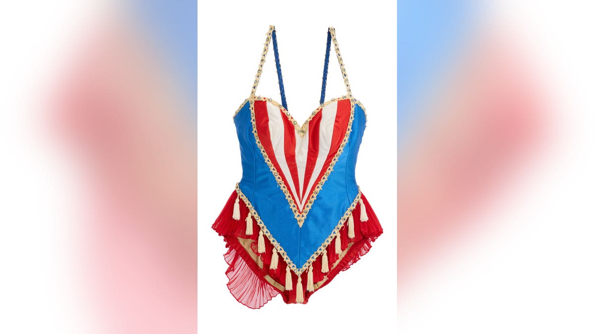 Ann-Margret's red, white and blue bodysuit.