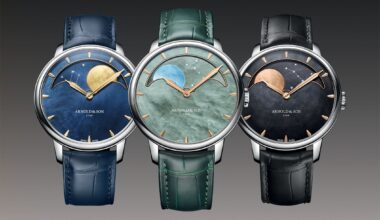 Introducing: The Arnold & Son Perpetual Moon 41.5 Steel "Colours of the Moon" Collection