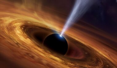 Astronomy Black Hole Astrophysics Concept