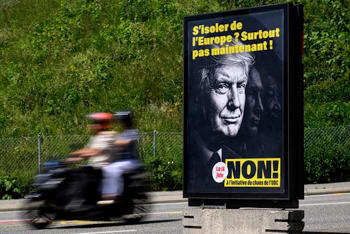 Early results show Swiss voters reject right-wing's bid to cap population at 10 million