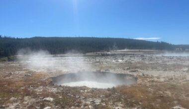 A Hydrothermal Explosion Poked New Steamy Holes in Yellowstone's Biscuit Basin