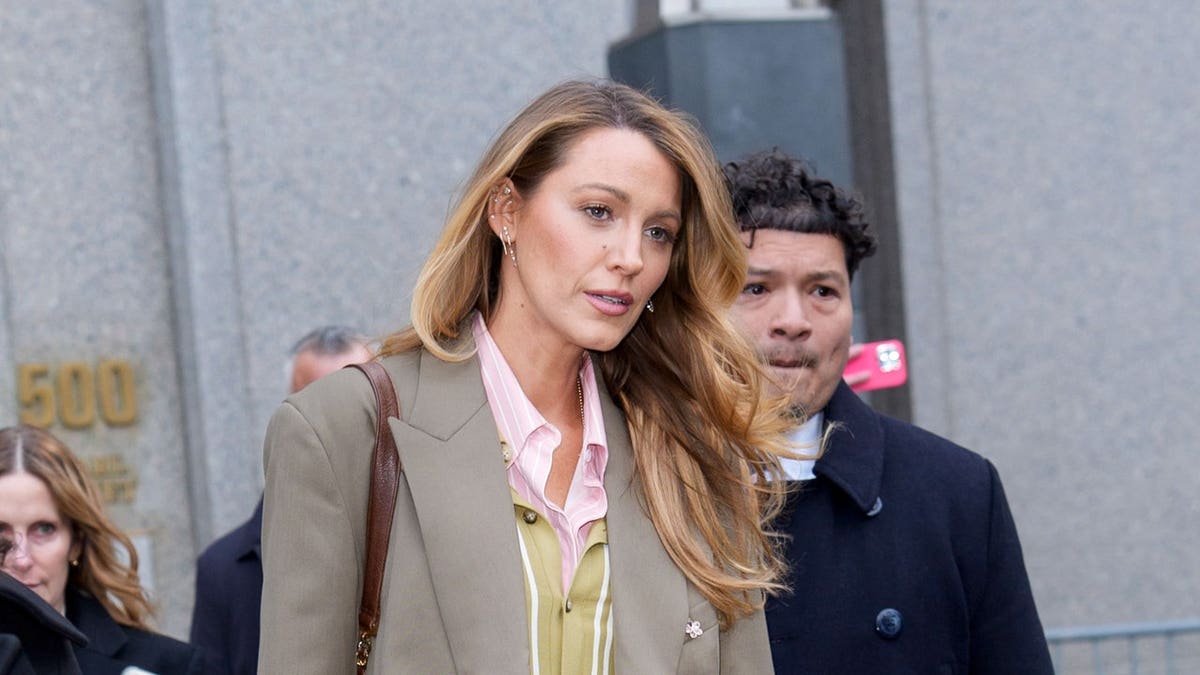 Blake Lively leaves federal court during litigation with Justin Baldoni