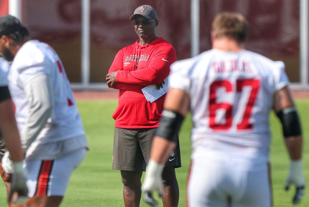 Sr'S Fab 5: 10 Things I Think I Think About Bucs Mini-Camp 16 Bucs Hc Todd Bowles