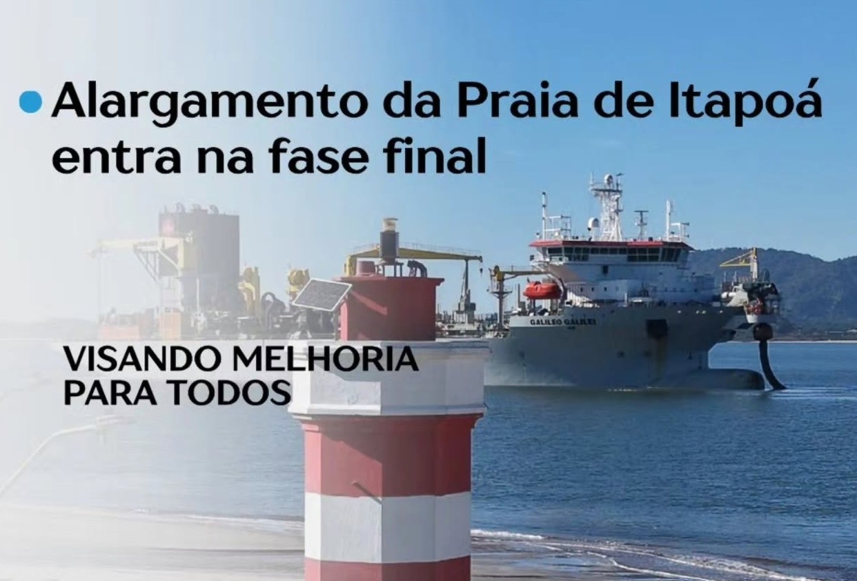BREAKING NEWS: Jan De Nul's work in Itapoá enters final stage