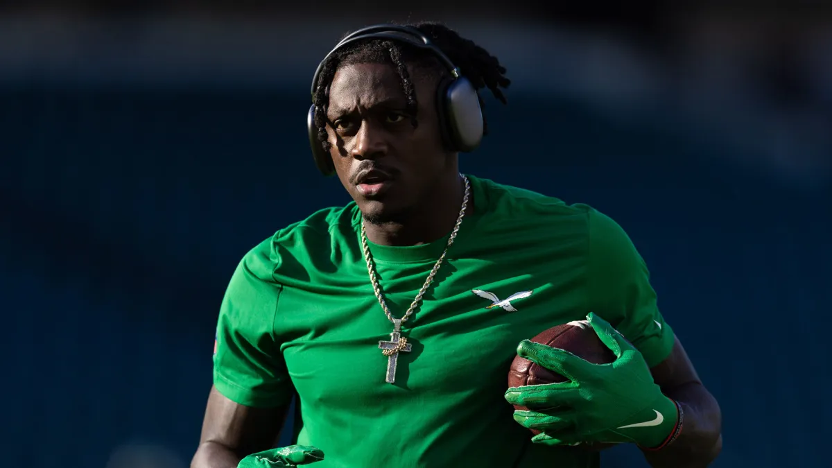 A.J. Brown on Eagles departure, relationship with Jalen Hurts – NBC Sports Philadelphia