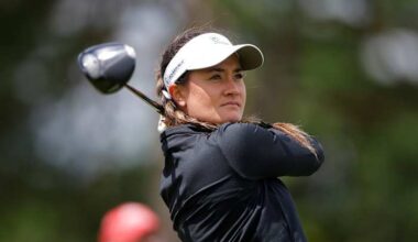 Yan Liu of China shoots 66 in chilly and windy conditions to take LPGA Tour lead