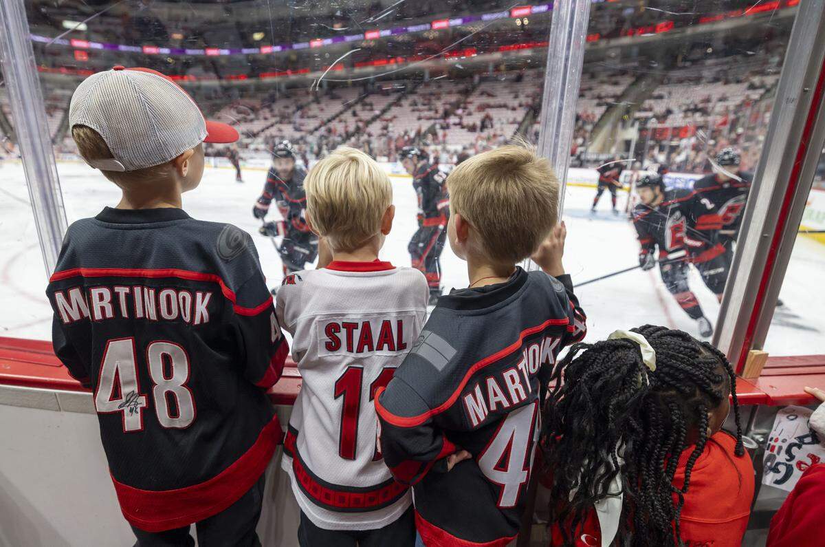 The Lenovo Center is hosting watch parties for Stanley Cup Final Games 3 and 4, but Canes fans have had trouble buying tickets.