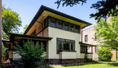 J.J. Walser House, designed by Frank Lloyd Wright, acquired