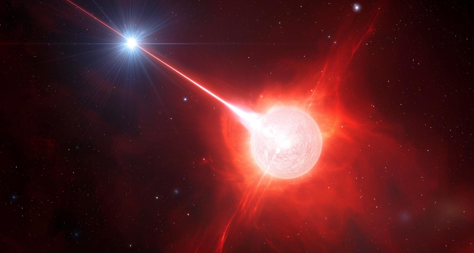 Cannibal Star White Dwarf Red Binary