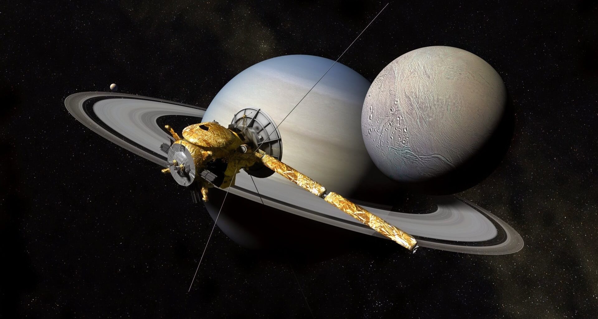 Cassini Saturn Probe NASA Photo