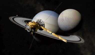 Cassini Saturn Probe NASA Photo