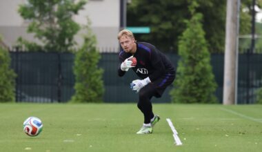 U.S. goalie Chris Brady excited to play in his hometown Saturday.