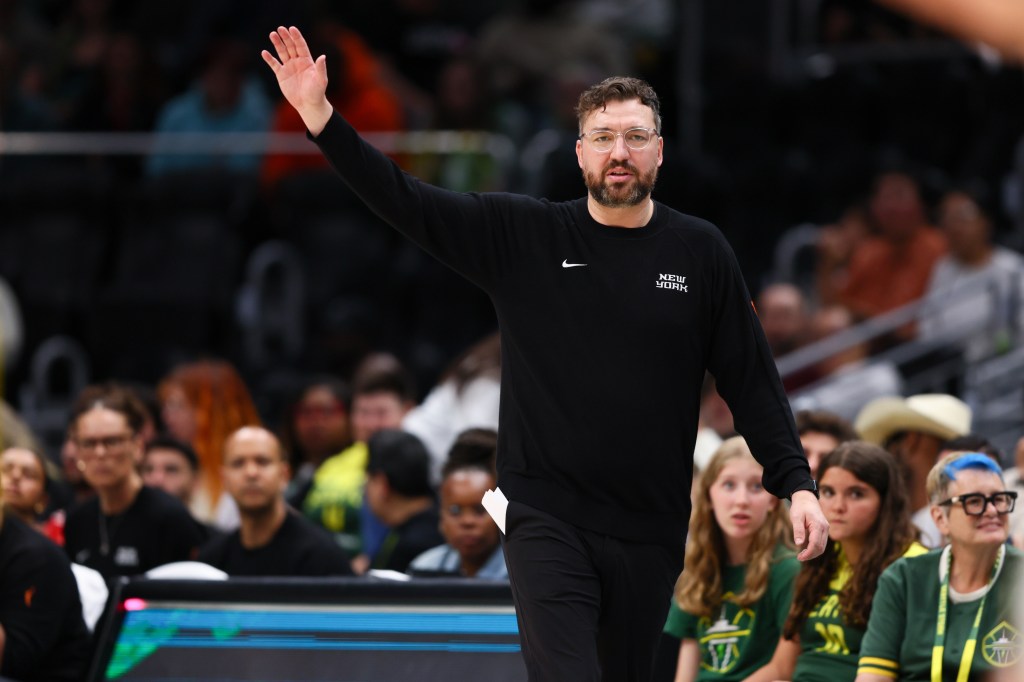 Liberty head coach Chris DeMarco was previously an assistant coach for the Golden State Warriors.