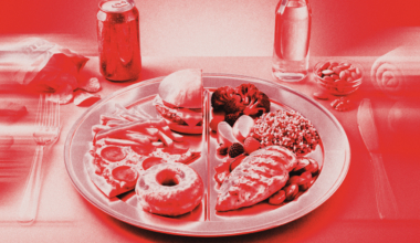 Processed versus real food.