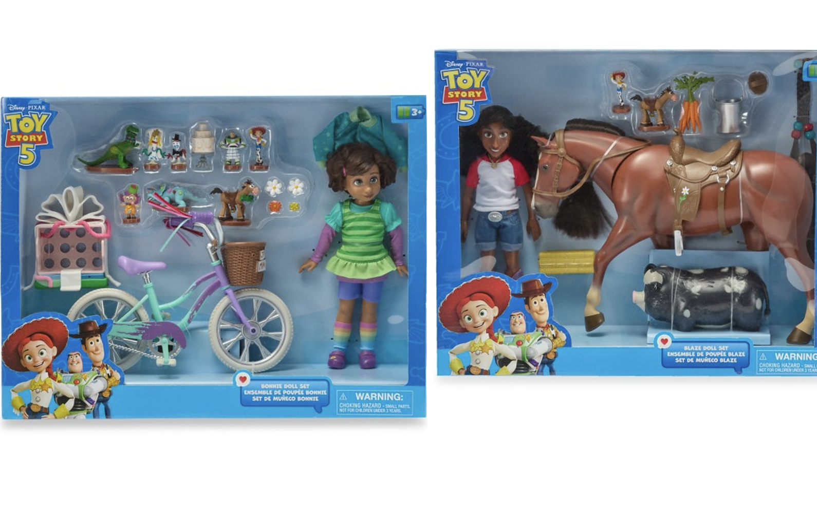 'Toy Story 5' Bonnie and Blaze Doll Sets Debut on Disney Store