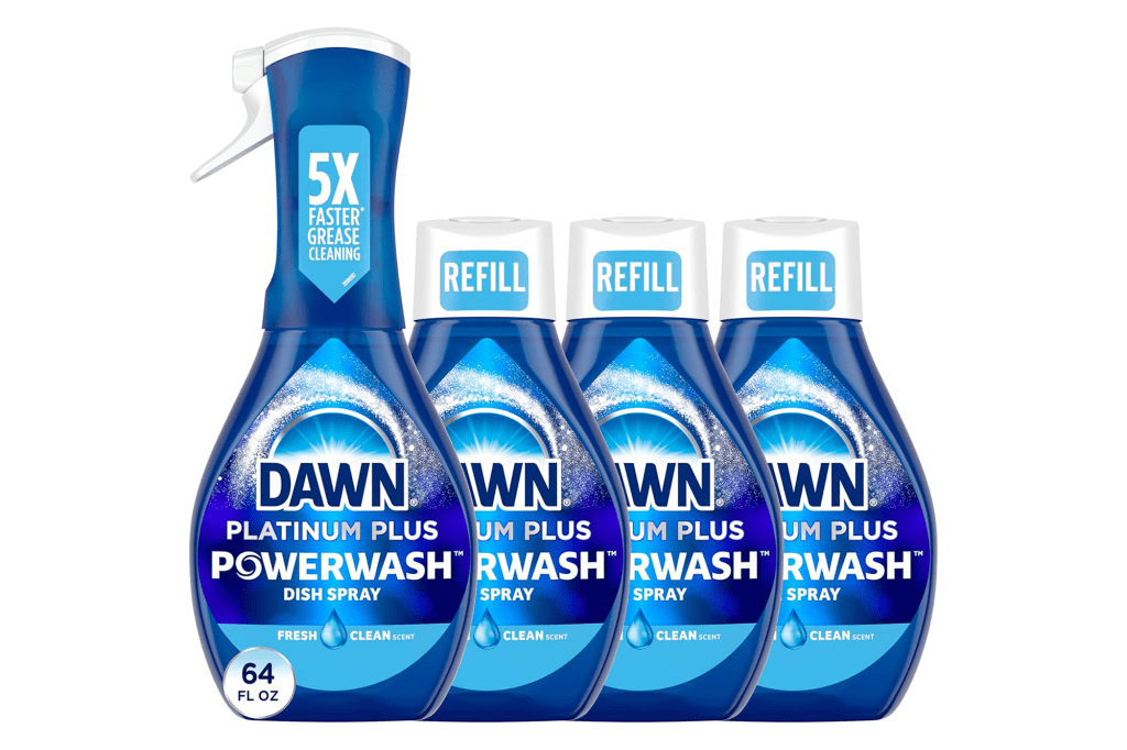 Dawn Powerwash Spray (1 Starter Kit + 3 Refills)