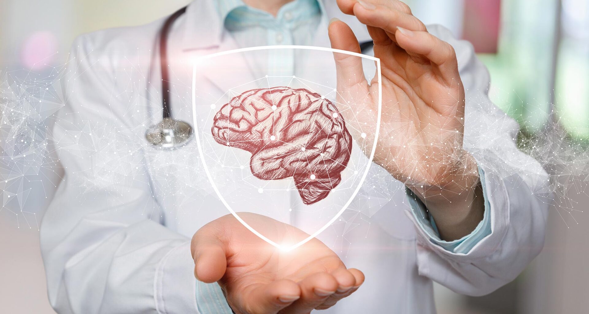 Dementia Patient Brain Treatment and Protection Shield