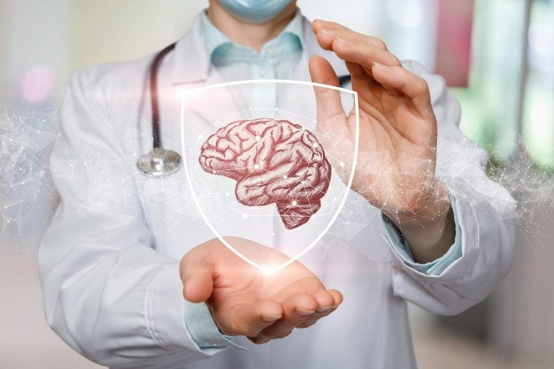 Dementia Patient Brain Treatment and Protection Shield
