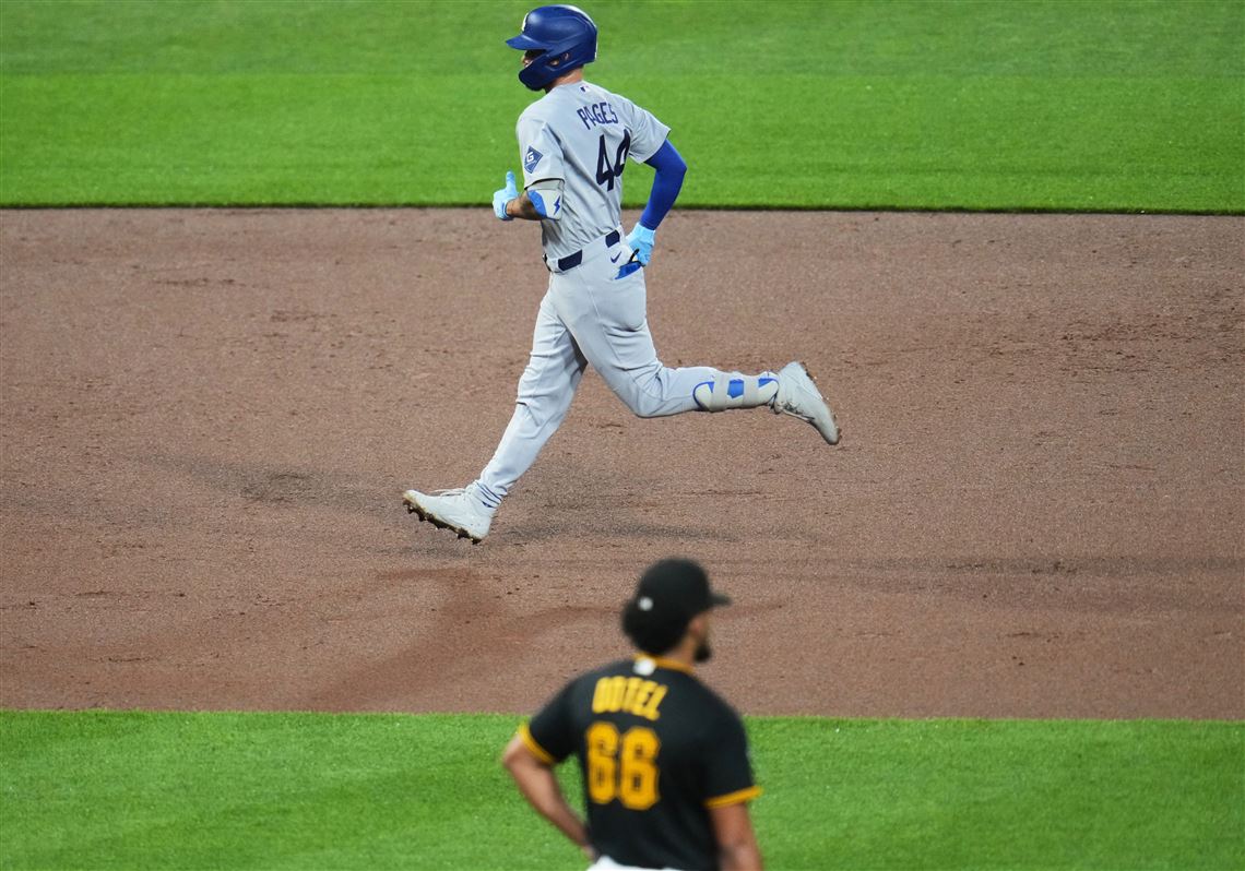 Far-from-perfect 10: Dodgers put up double digits in seventh to beat Pirates, spoil Paul Skenes' quality start