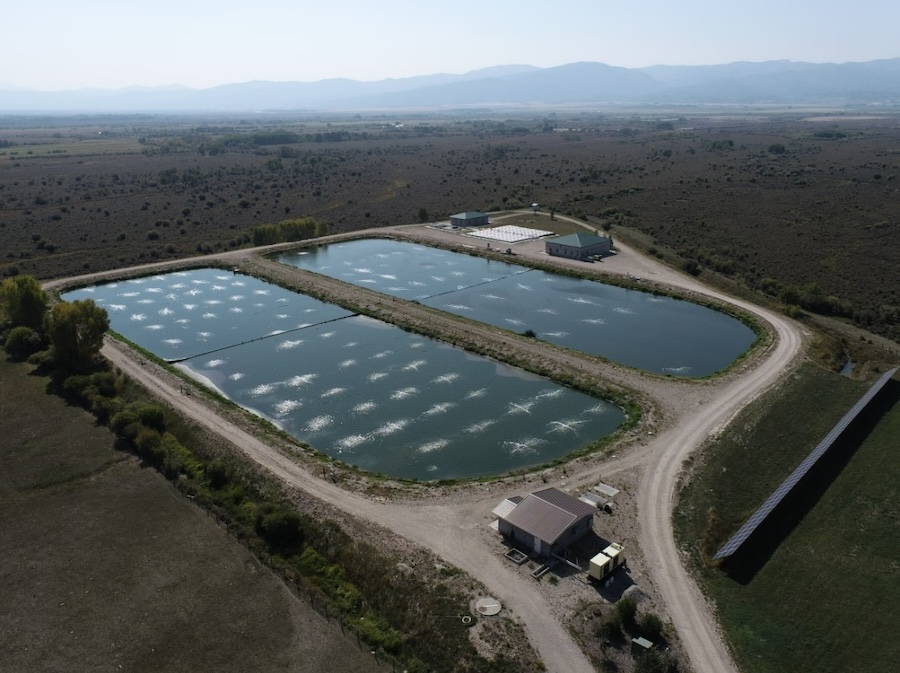 Driggs Idaho wastewater treatment plant