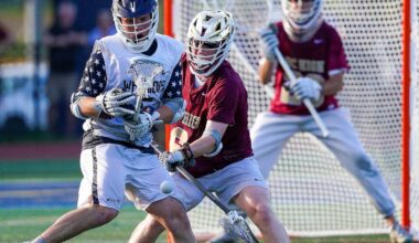 Lincoln-Sudbury nearly rallied for the Division 1 boys' lacrosse title, but fell one goal short against BC High, which won its second title and sixth straight for a Catholic Conference school.