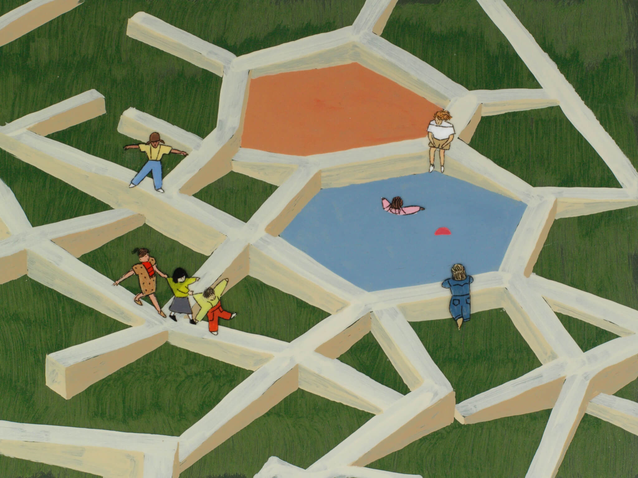 Noguchi's plans for Riverside Park
