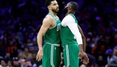 Celtics have better odds than the Knicks for winning a title in 2027