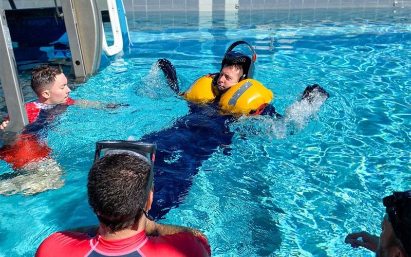 Spartan Space completes EuroSuit water survival test campaign in Marseille.